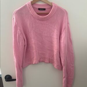 Pink Knit Sweater